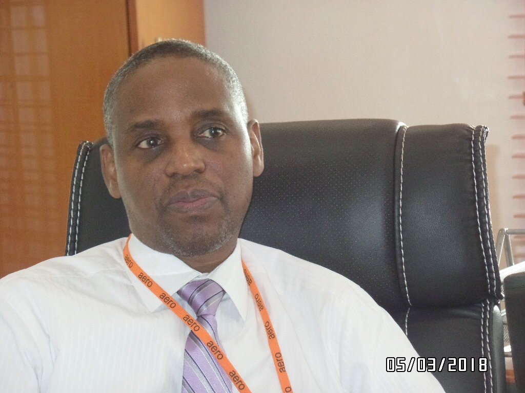 The Managing Director of Aero Contractors, Capt. Ado Sanusi.