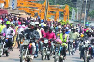 Riders of Motorcycles, also known as Okada