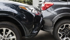 Comprehensive Motor insurance covered cars in a fender bender.