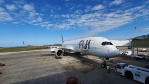 Fiji Airways Airplane.