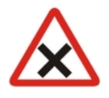 Crossroad road signs