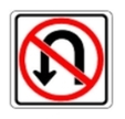 No U-Turn Sign