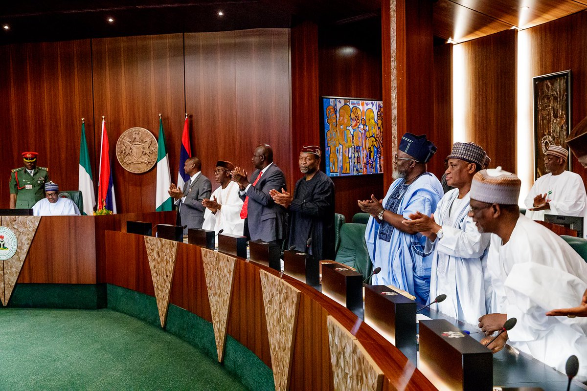 The weekly meeting of the Federal Executive Council
