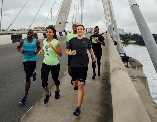 Mark Zuckerberg on the Lekki-Ikoyi Link Bridge