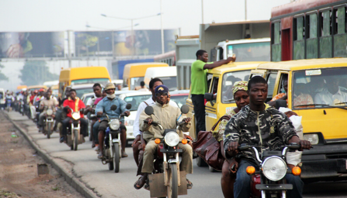 Okada on Lagos Road