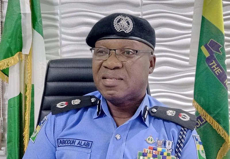 The Commissioner of Police, Lagos Command, Mr Abiodun Alabi