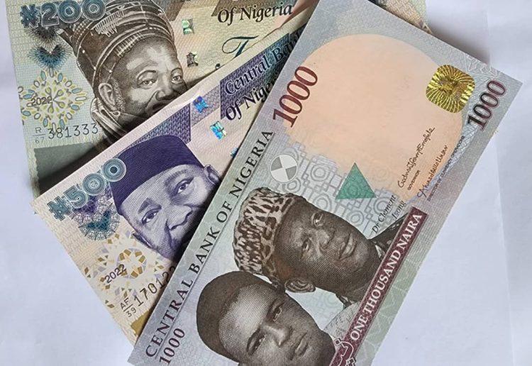 N1,000, N500 and N200 Naira Notes
